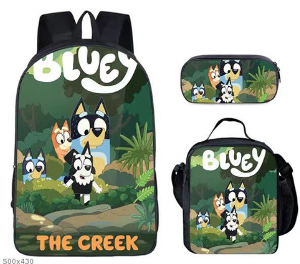 Wholesale New Style Bulloy Dog children's Leisure Lightening Large Capacity Printed Backpack Primary School Student Schoolbag JDC-BP-Shangl002