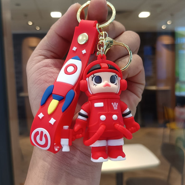 Wholesale Cute Cartoon Astronaut Keychain