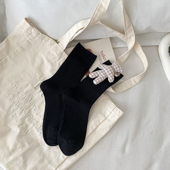 Wholesale Socks Cute Cartoon Doll Middle Tube Accessories Socks Independent Packaging