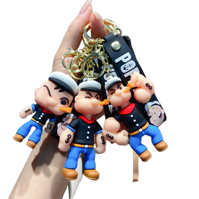 Wholesale Cartoon Cute Doll PVC Keychain JDC-KC-Yid028