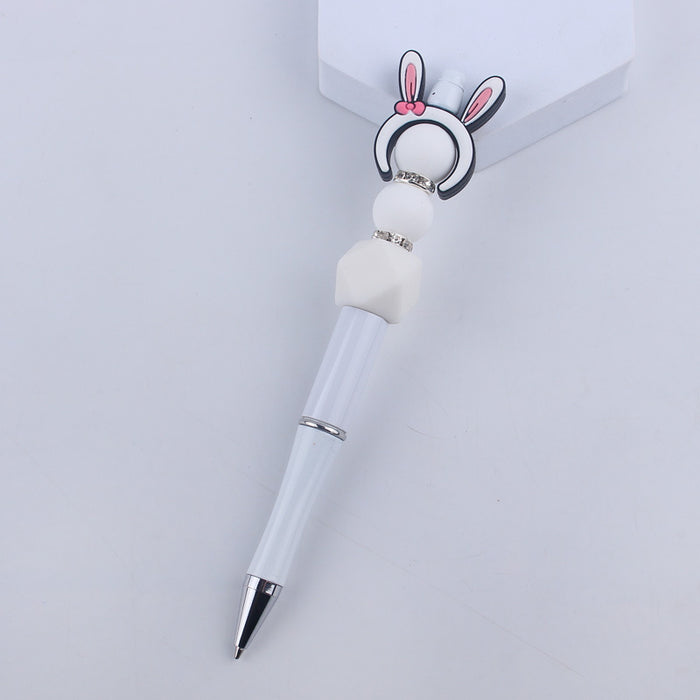 Wholesale Cartoon Silicone Beaded Pen (S) JDC-PN-GuangTian001