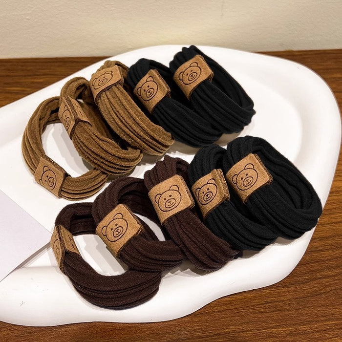 Wholesale Girls Hair Bun Ponytail Hair Rope Elastic Band JDC-HS-DF004