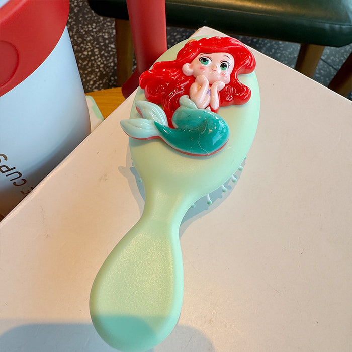 Wholesale Hair-friendly,  tangle-free,  cute cartoon long hair anti-static small cushion comb