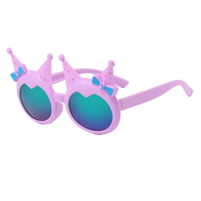 Wholesale Children's sunglasses, cute sun protection and sunshade glasses, fashionable sunglasses for little girls, and new glasses for baby girls