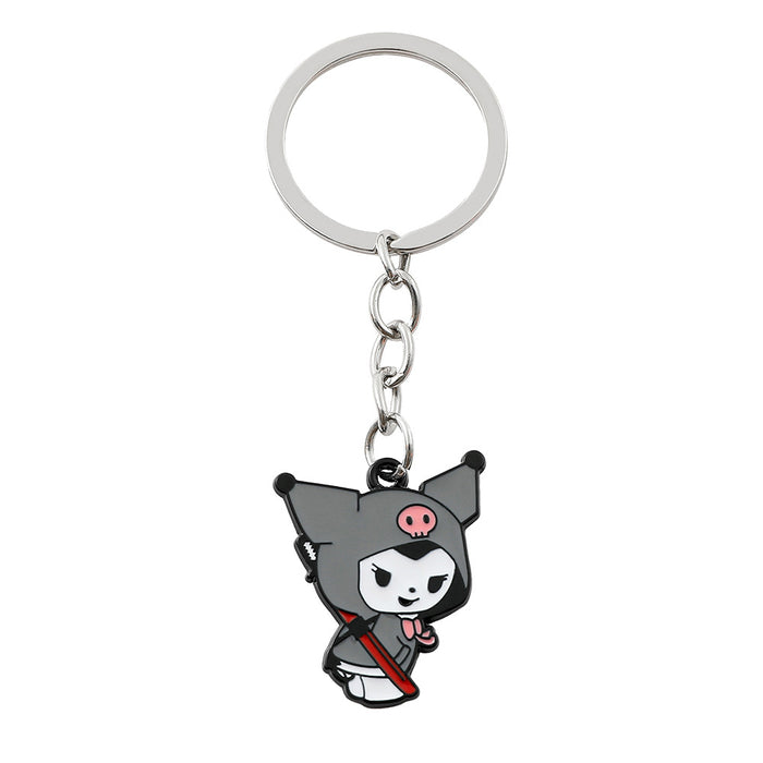 Wholesale cartoon alloy oil keychain jewelry
