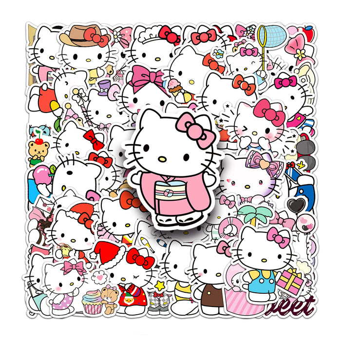 Wholesale 50pcs Graffiti stickers personalized cross-border cartoon  decorative luggage mobile phone stickers