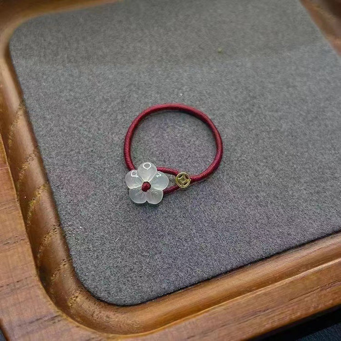 Wholesale Green butterfly open ring niche versatile ring