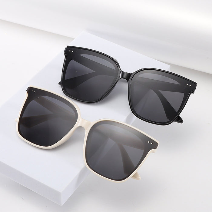 Wholesale Casual style retro versatile square frame full frame sunglasses for daily commuting
