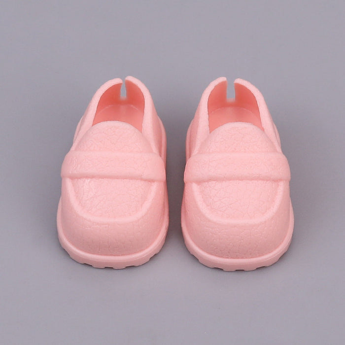 Wholesale Shoes suitable for cotton doll leather pattern shoes toys