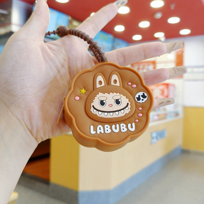 Wholesale Plush Silicone Coin Purse Keychain Coin Bag Pendant