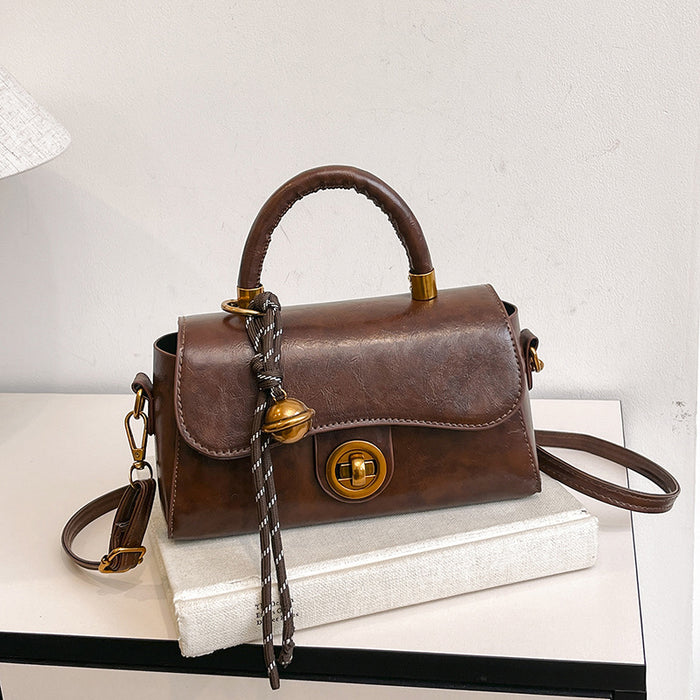 Wholesale Handheld commuting bag, retro small square bag, versatile and multifunctional single shoulder diagonal cross bag