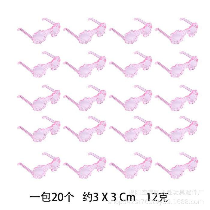 Wholesale doll toy fashion accessories cowboy hat hanger glasses