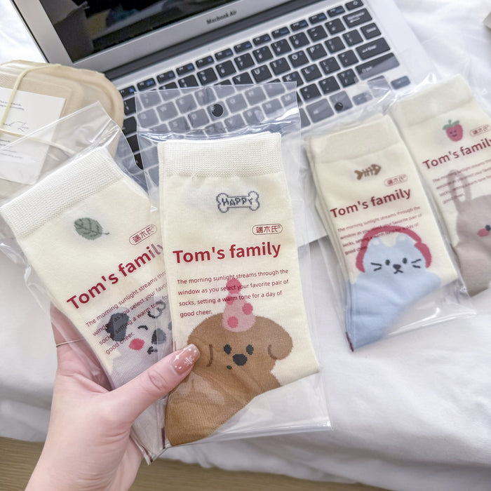 Wholesale Socks with cartoon pattern, boneless socks