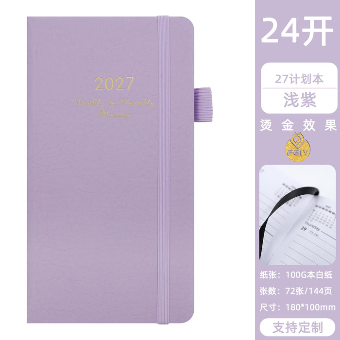 Wholesale Chic 2027 Weekly Planner Notebook - Office Decor Accessory