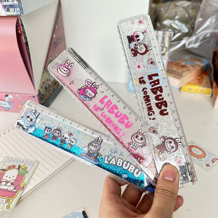 Wholesale Cute Cartoon Quicksand Student Ruler Set