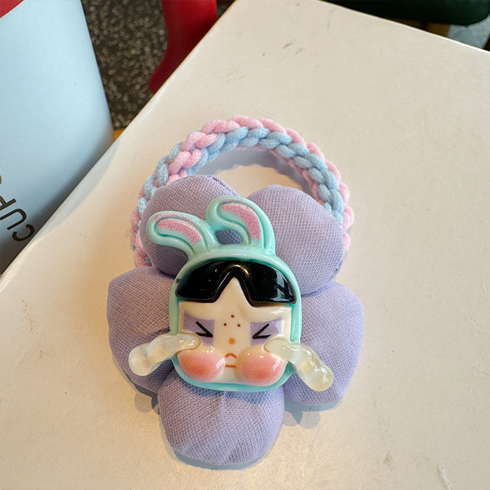 Wholesale Cute Small Flower Hair Rope Cartoon Cute Head Rope