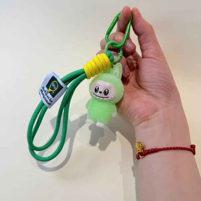 Wholesale Plush Keychain Cute Cartoon Doll Couple Bag Pendant