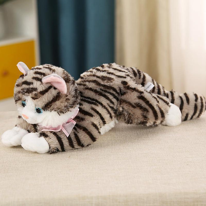 Wholesale Will Be Called Simulation Cat Doll Cute Little Cat Plush Toy Children To Sleep with Doll Birthday Gift JDC-DO-MW009