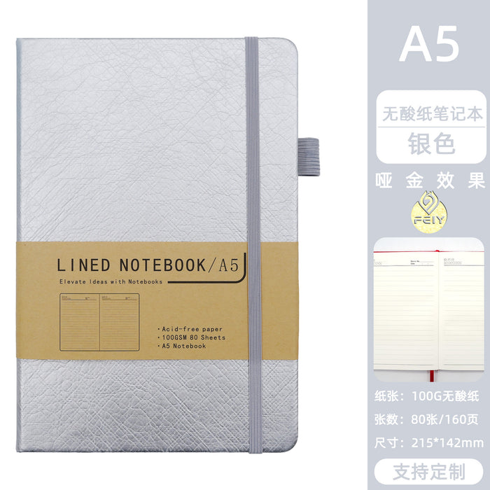 Wholesale Acid-Free Paper A5 Notebook Red DuPont Cover Vintage Style