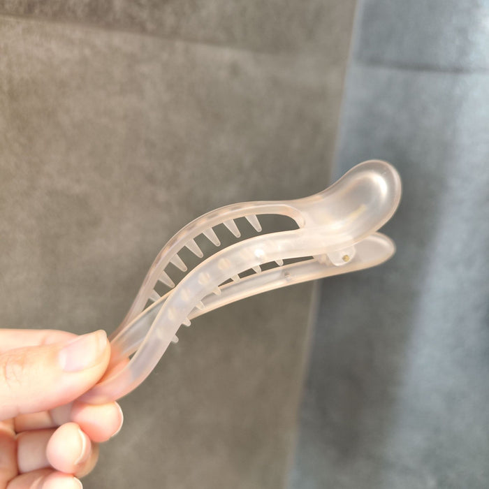 Wholesale Large size hair with duckbill clip, simple lazy face wash, ponytail, straight clip