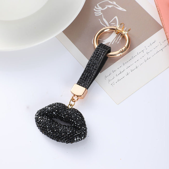 Wholesale Minimalist Lip Keychain Bag Charm