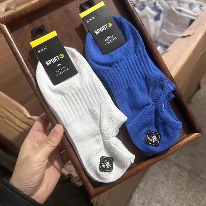 Wholesale Sports socks, boat socks, thin breathable short socks, cotton socks