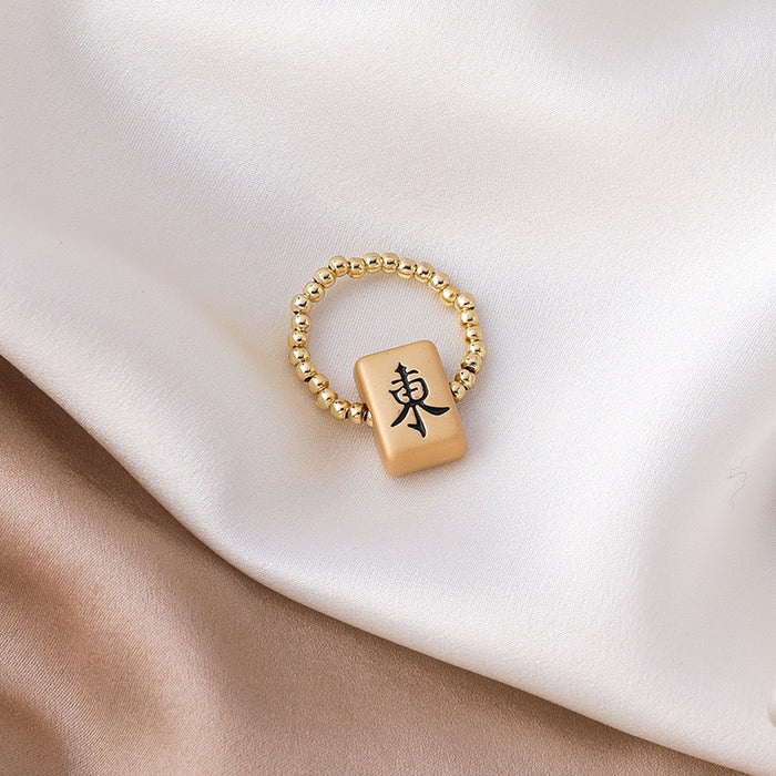 Wholesale Versatile lucky ring with niche design