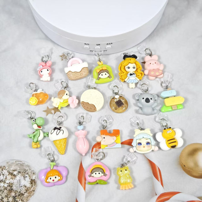 Wholesale Diamond star and moon pendant Mobile Phone Stands