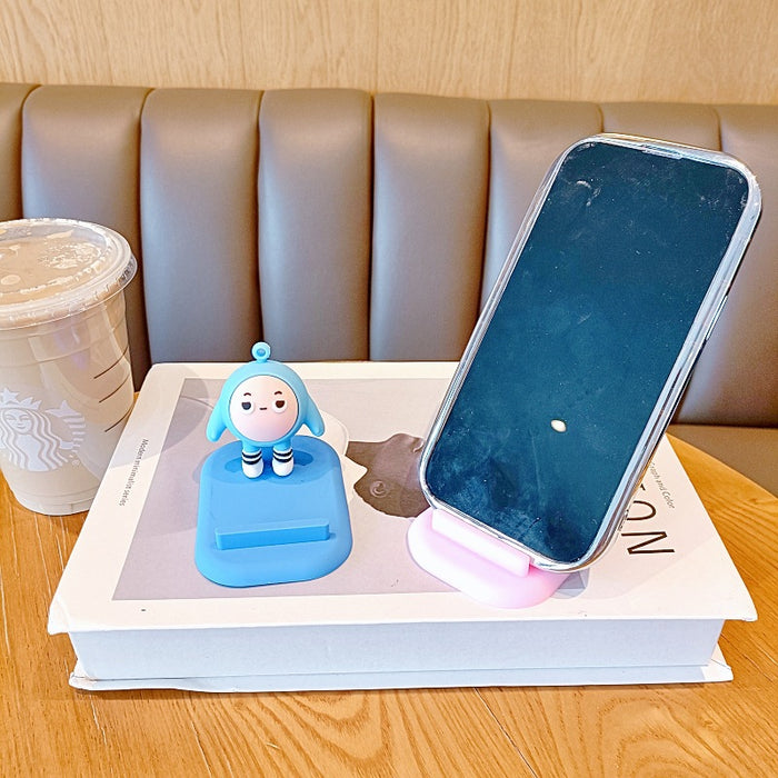 Wholesale PVC Cartoon Doll Mobile Phone Holder JDC-PS-MingT012