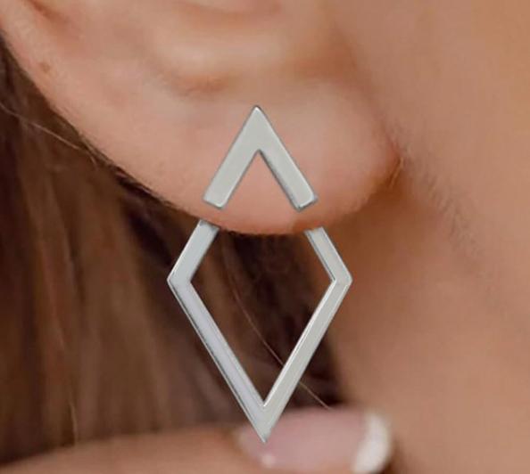 Wholesale Stainless Steel Gold Geometri Earrings