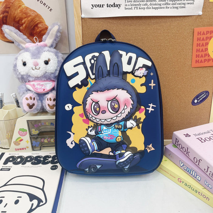 Wholesale Bag Cloth Backpack for Boys and Girls Kindergarten School Bag Baby Cartoon Hard Shell Bag
