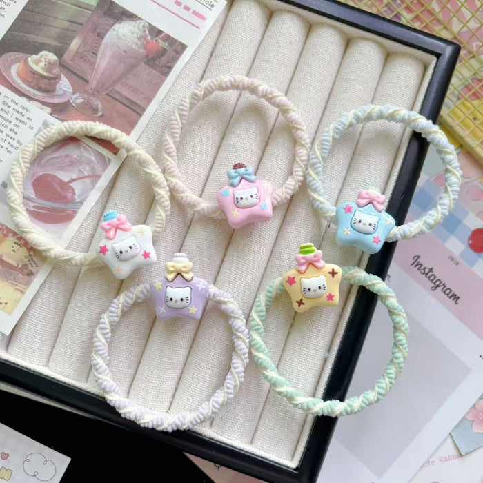 Wholesale Rubber Band Resin Headband Katie Hair Band Rubber Band Hair Accessories