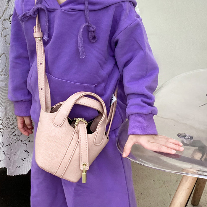 Wholesale New children's bag, girls' handbag, vegetable basket shaped crossbody bag, women's bag