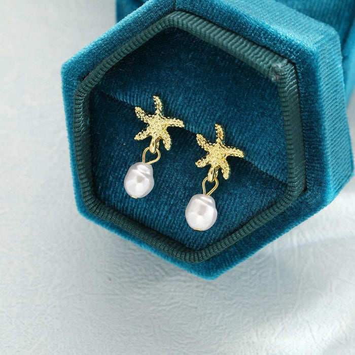 Wholesale Imitation Pearl Pendant Earrings