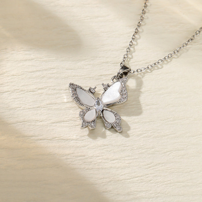 Wholesale Titanium Steel Non-fading Fashion Necklace for Women