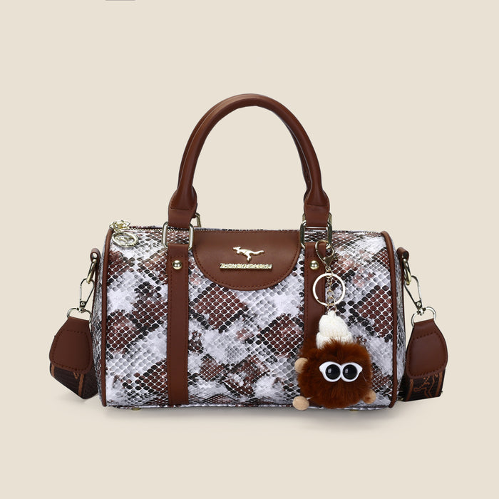Wholesale Fashionable new snake patterned bag with large capacity and versatile temperament, single shoulder carrying crossbody bag