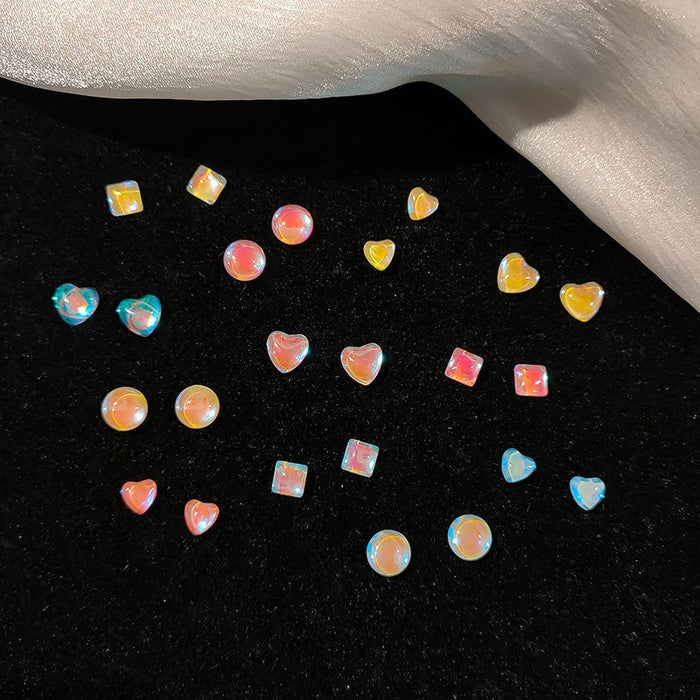 Wholesale Silver needle earrings, versatile daily earrings, peach heart earrings