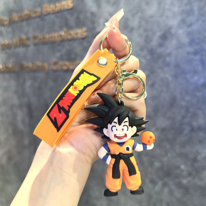 Wholesale Silicone Keychain Cartoon Car Key Accessory Gift MOQ≥2