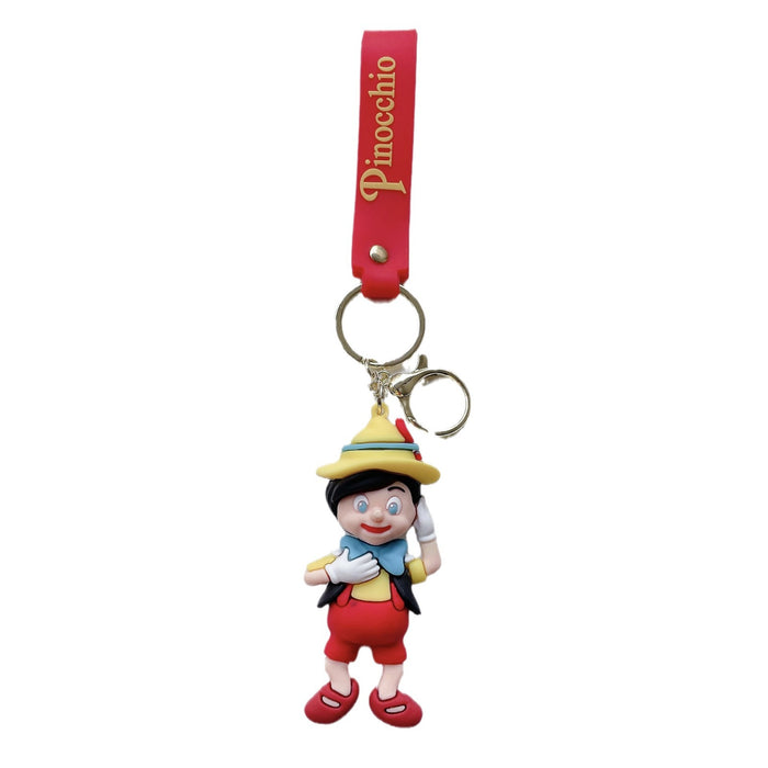 Wholesale Cartoon Doll Silicone Keychain JDC-KC-JuShu045