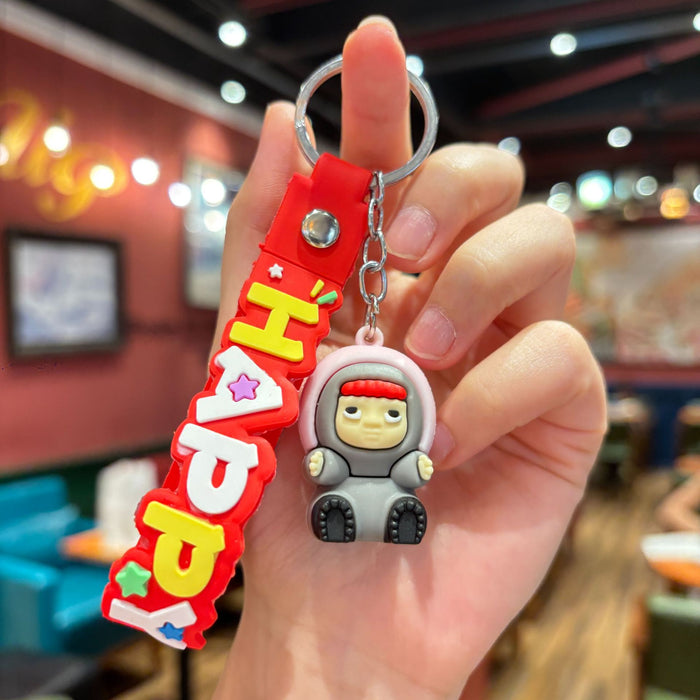 Wholesale Keychain cute disguise l Bubu doll keychain doll student backpack pendant