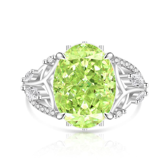 Wholesale Ice Flower Cut Floral Fairy Ring Real Gold Plated Copper White CZ Geometric Everyday Jewelry
