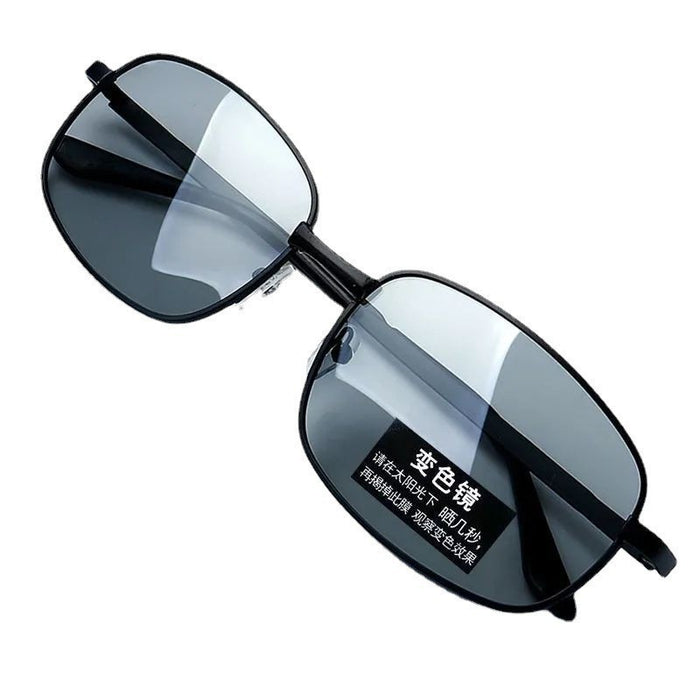 Wholesale Men's polarized sunglasses day and night color changing glasses, pilot sunglasses, fishing goggles