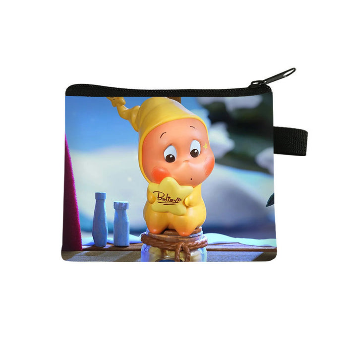Wholesale Cute Star Children' s Cartoon Creative Girls Portable Storage Coin Purse Student Supplies