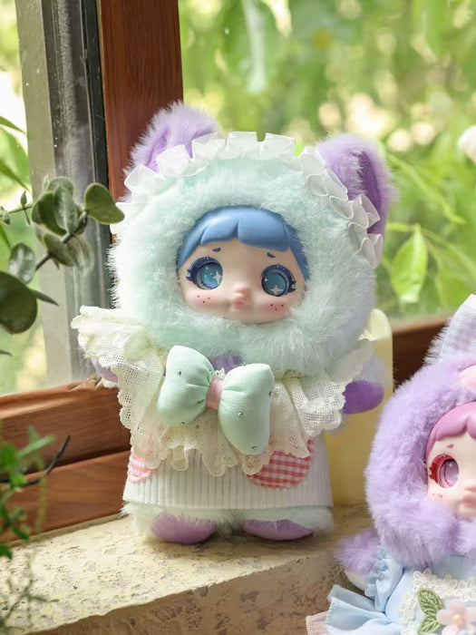 Wholesale Trendy Plush Bag Charm with Soft Clay Face Doll Cute Stress Relief Doll