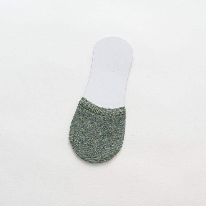 Wholesale Invisible Half Foot Socks Cotton Sweat Absorbing Boat Socks Thin Edition