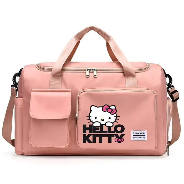 Wholesale Cartoon Printing Large Capacity Sports Handbag Shoulder Bag JDC-HB-Qiqiang002