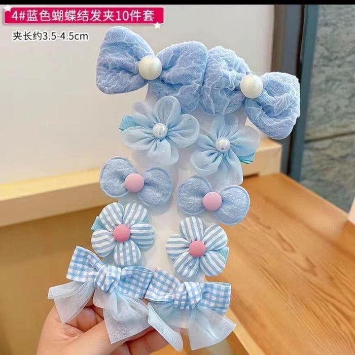 Wholesale Bow hair clip,  fabric flower hair clip