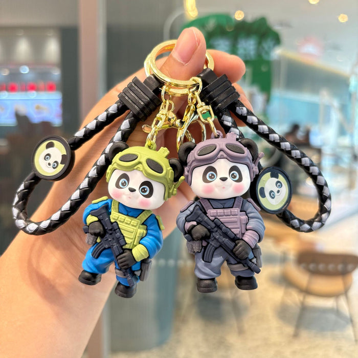 Wholesale Cartoon Creative Panda Cute Keychains
