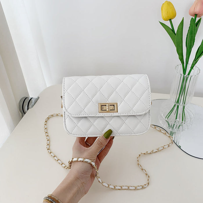 Wholesale Lingge chain bag versatile crossbody bag mini bag