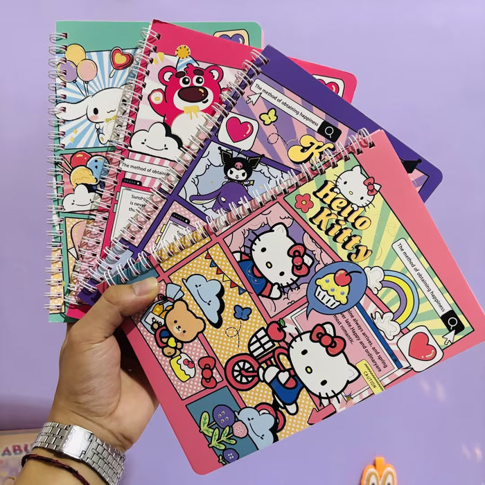 Wholesale KPOP-themed A5 spiral notebook for children